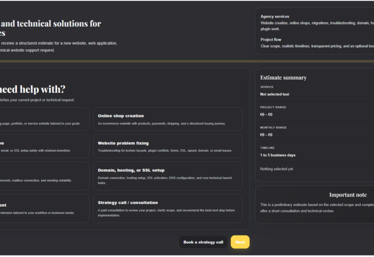 Mofix Smart Quote builder